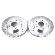Power Stop JBR550XPR 1993-1997 INFINITI J30 Disc Brake Rotor Set