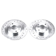 Power Stop JBR570XPR 1994-2005 Mazda Miata Disc Brake Rotor Set