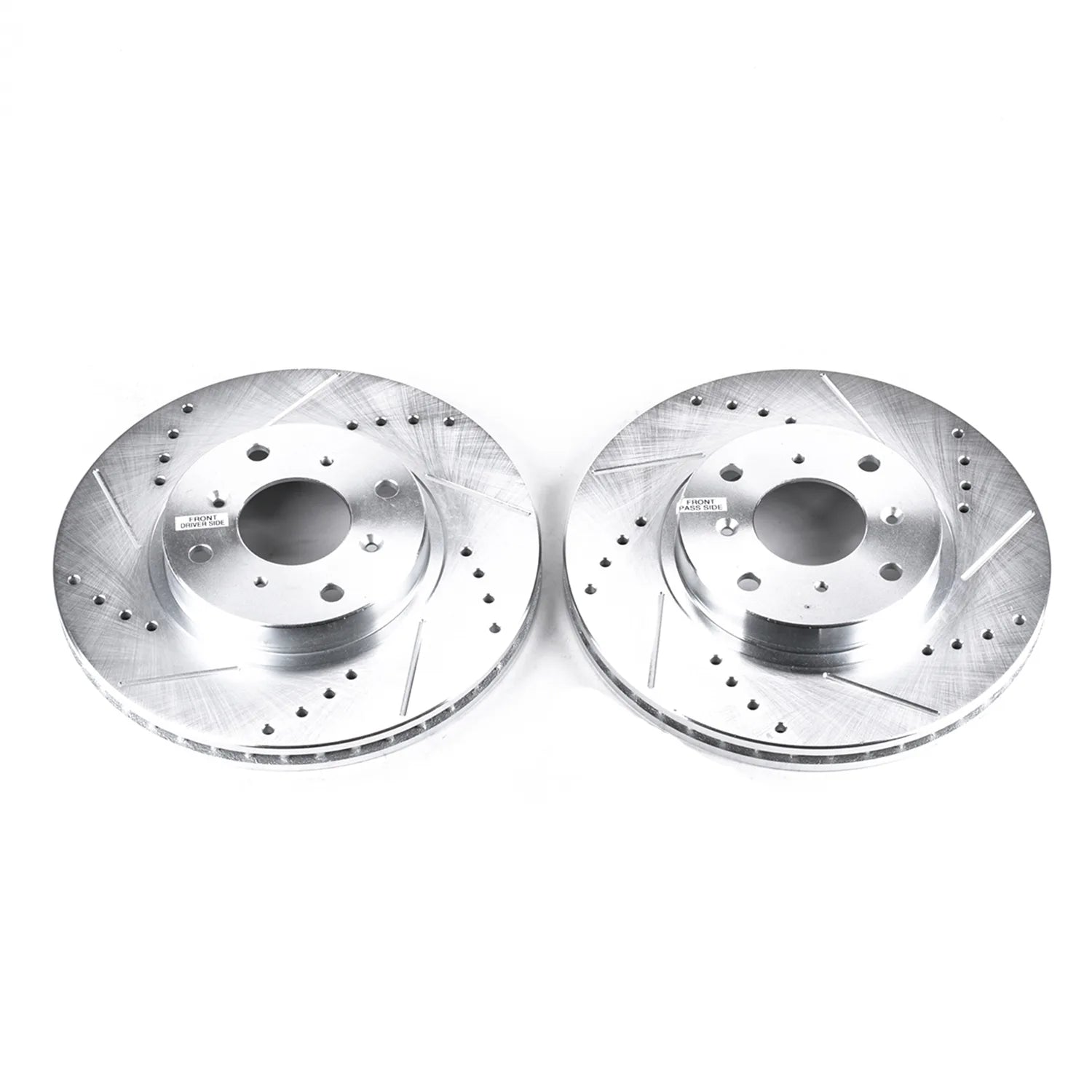 Power Stop JBR707XPR 1993-1996 Honda Prelude Disc Brake Rotor Set