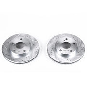 Power Stop JBR711XPR 1992-2001 Toyota Camry Disc Brake Rotor Set