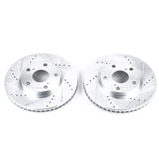Power Stop JBR712XPR 1992-2006 Toyota Camry Disc Brake Rotor Set