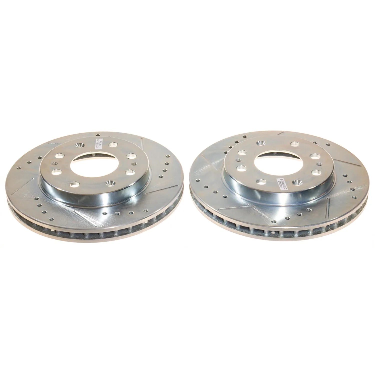 Power Stop JBR722XPR 2002-2007 Mitsubishi Lancer Disc Brake Rotor Set