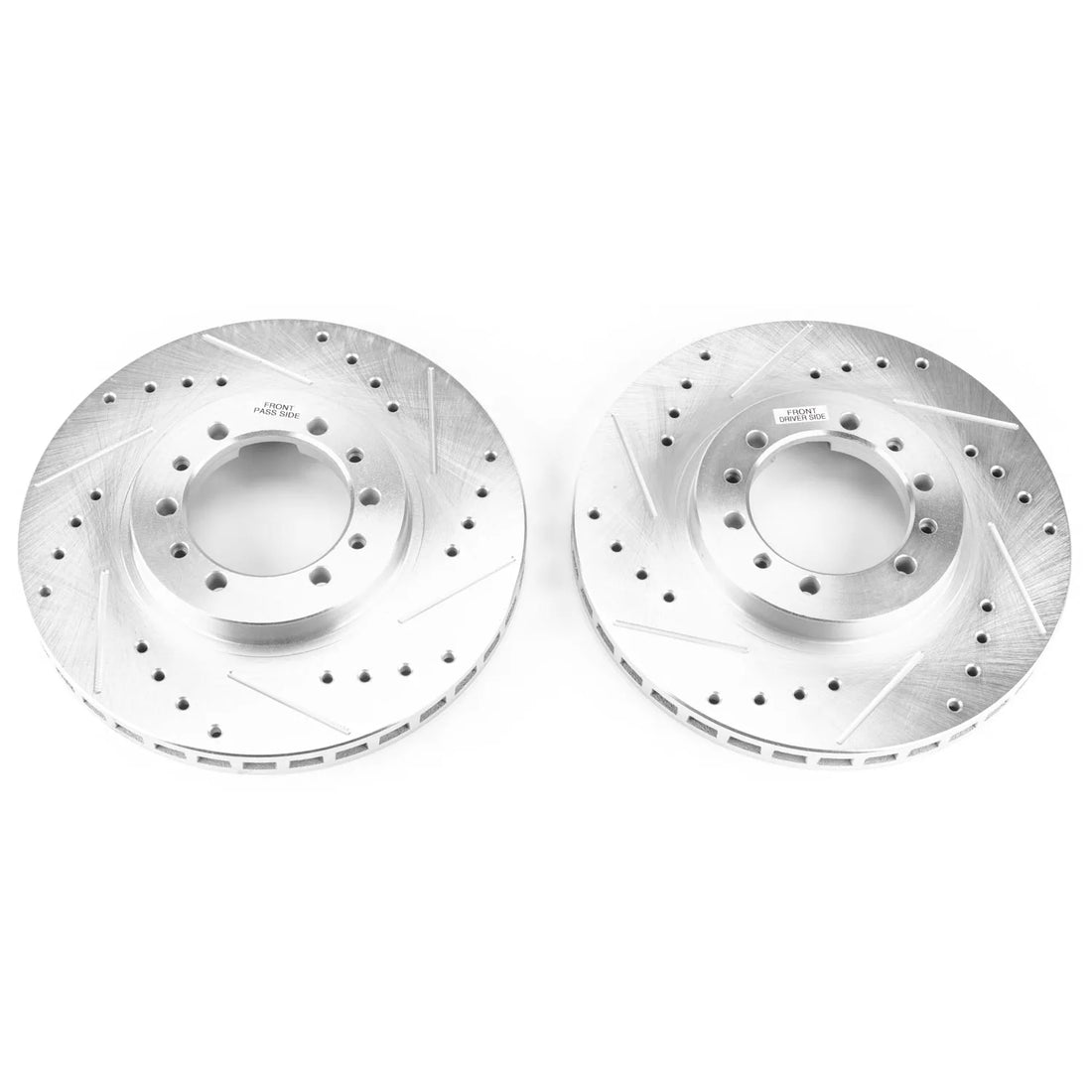 Power Stop JBR723XPR 1997-2004 Mitsubishi Montero Sport Disc Brake Rotor Set