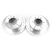 Power Stop JBR724XPR 1997-2004 Mitsubishi Montero Sport Disc Brake Rotor Set