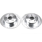 Power Stop JBR738XPR 2001-2003 Toyota Highlander Disc Brake Rotor Set