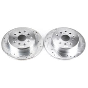 Power Stop JBR739XPR 2002-2010 Lexus SC430 Disc Brake Rotor Set