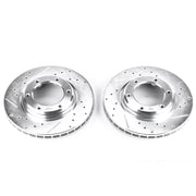 Power Stop JBR742XPR 1996-1997 Lexus LX450 Disc Brake Rotor Set