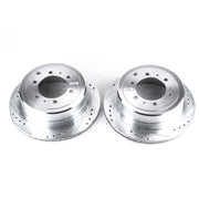 Power Stop JBR743XPR 1995-1997 Toyota Land Cruiser Disc Brake Rotor Set