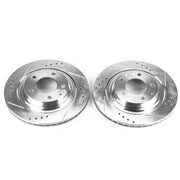 Power Stop JBR761XPR 1993-1995 Mazda RX-7 Disc Brake Rotor Set