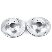 Power Stop JBR762XPR 2000-2006 Mazda MPV Disc Brake Rotor Set
