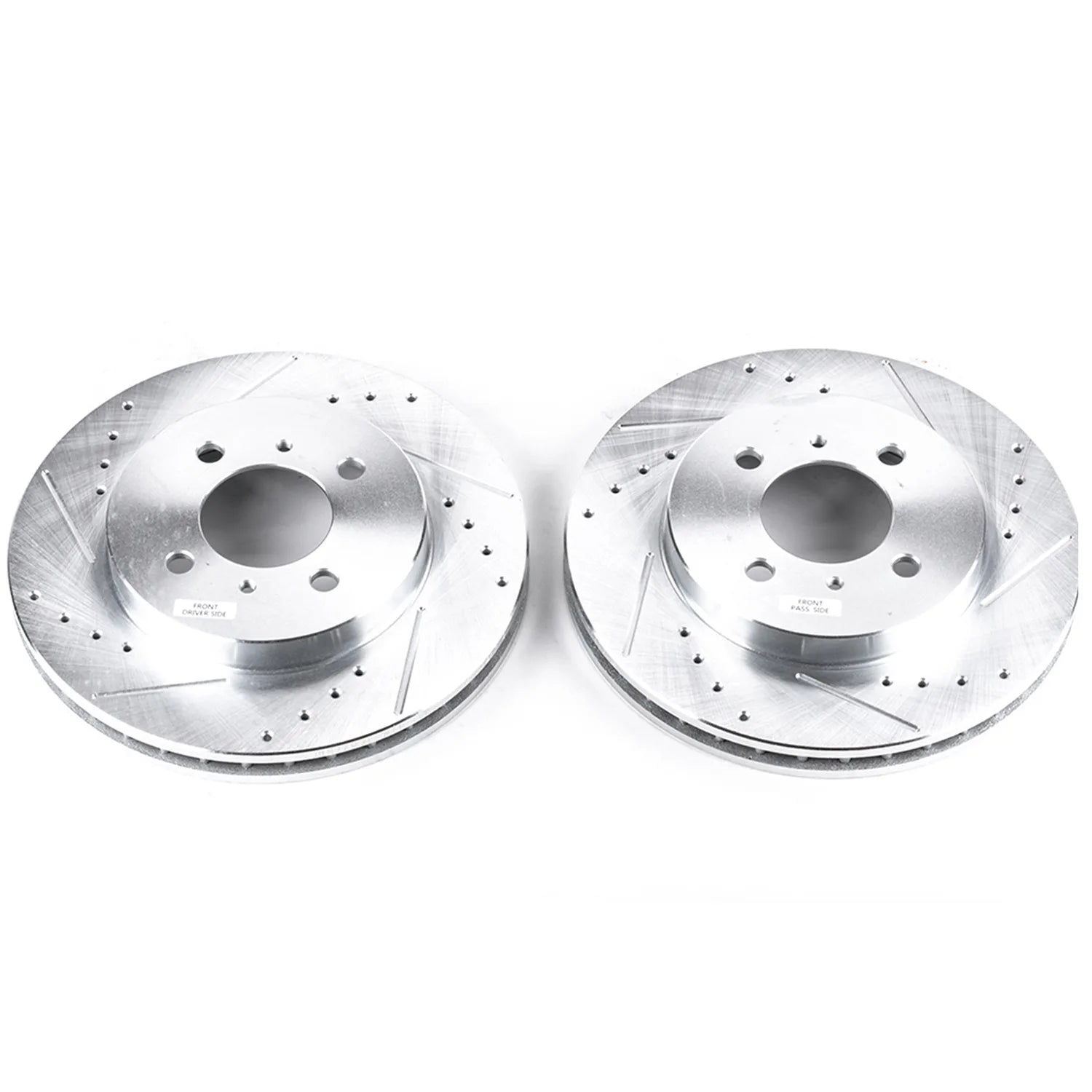 Power Stop JBR779XPR 2002-2006 Mitsubishi Lancer Disc Brake Rotor Set