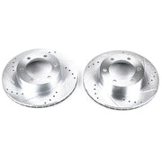 Power Stop JBR794XPR 2004 Toyota Tacoma Disc Brake Rotor Set