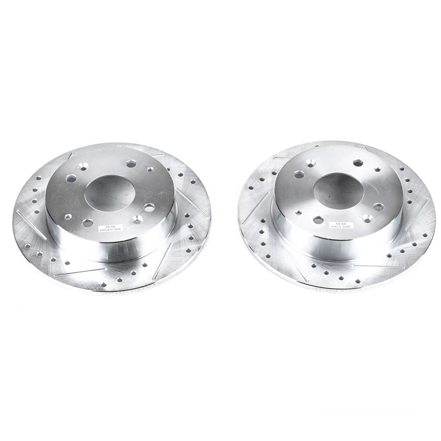 Power Stop JBR799XPR 1998-2002 Honda Accord Disc Brake Rotor Set