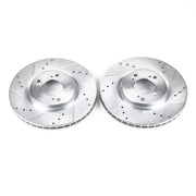 Power Stop JBR914XPR 2000-2009 Honda S2000 Disc Brake Rotor Set