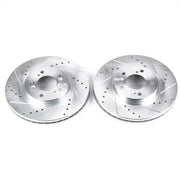 Power Stop JBR927XPR 1999-2004 Acura RL Disc Brake Rotor Set