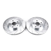 Power Stop JBR931XPR 2005-2010 Scion tC Disc Brake Rotor Set