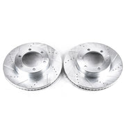 Power Stop JBR935XPR 2001-2007 Toyota Sequoia Disc Brake Rotor Set