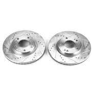 Power Stop JBR949XPR 2001-2005 Hyundai Santa Fe Disc Brake Rotor Set