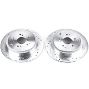 Power Stop JBR960XPR 2003-2008 Honda Pilot Disc Brake Rotor Set