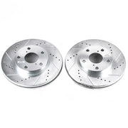 Power Stop JBR974XPR 2001-2005 Toyota RAV4 Disc Brake Rotor Set