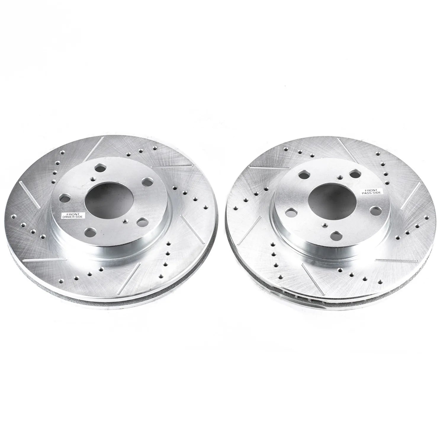 Power Stop JBR974XPR 2001-2005 Toyota RAV4 Disc Brake Rotor Set