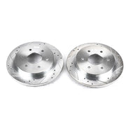 Power Stop JBR994XPR 2005-2015 Nissan Armada Disc Brake Rotor Set