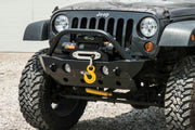 LoD Offroad JFB0703 - JK Destroyer Shorty Front Bumper w/ Bull Bar 3