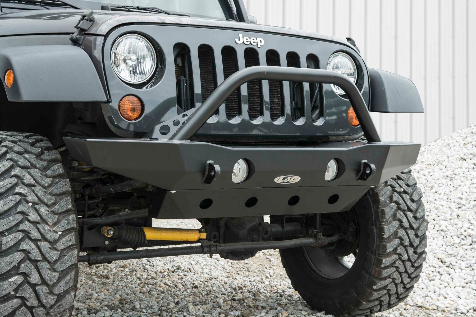 LoD Offroad JFB0713 - JK Destroyer Mid-Width FB w/ Bull Bar 1