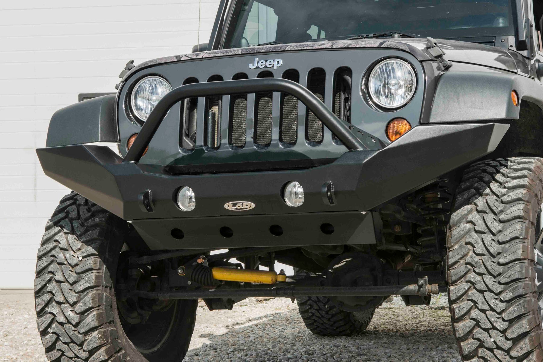 LoD Offroad JFB0723 - JK Destroyer Full-Width FB w/ Bull Bar 2