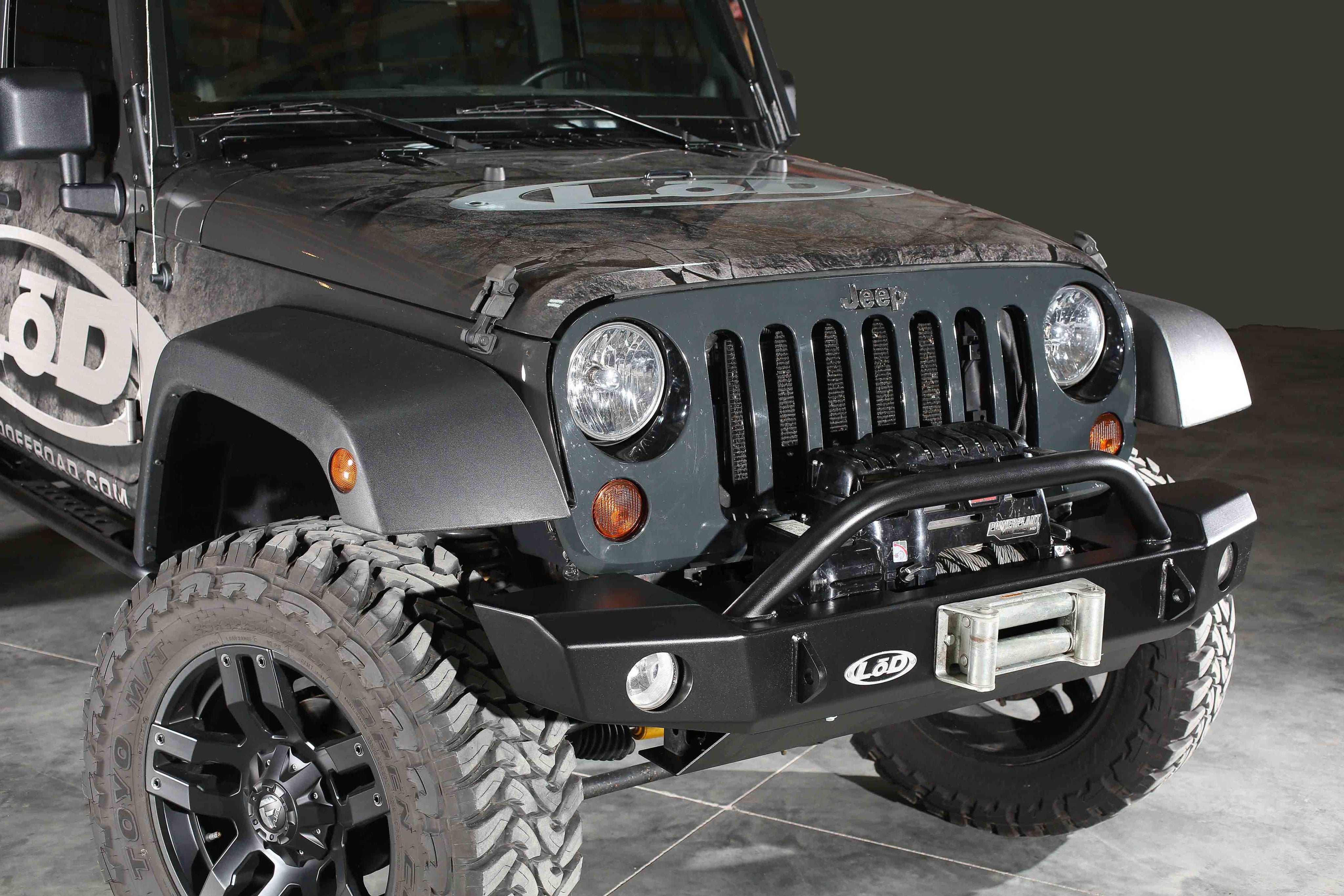 LoD Offroad JFB0743 - JK Signature Mid Width FB w/ Bull Bar 1