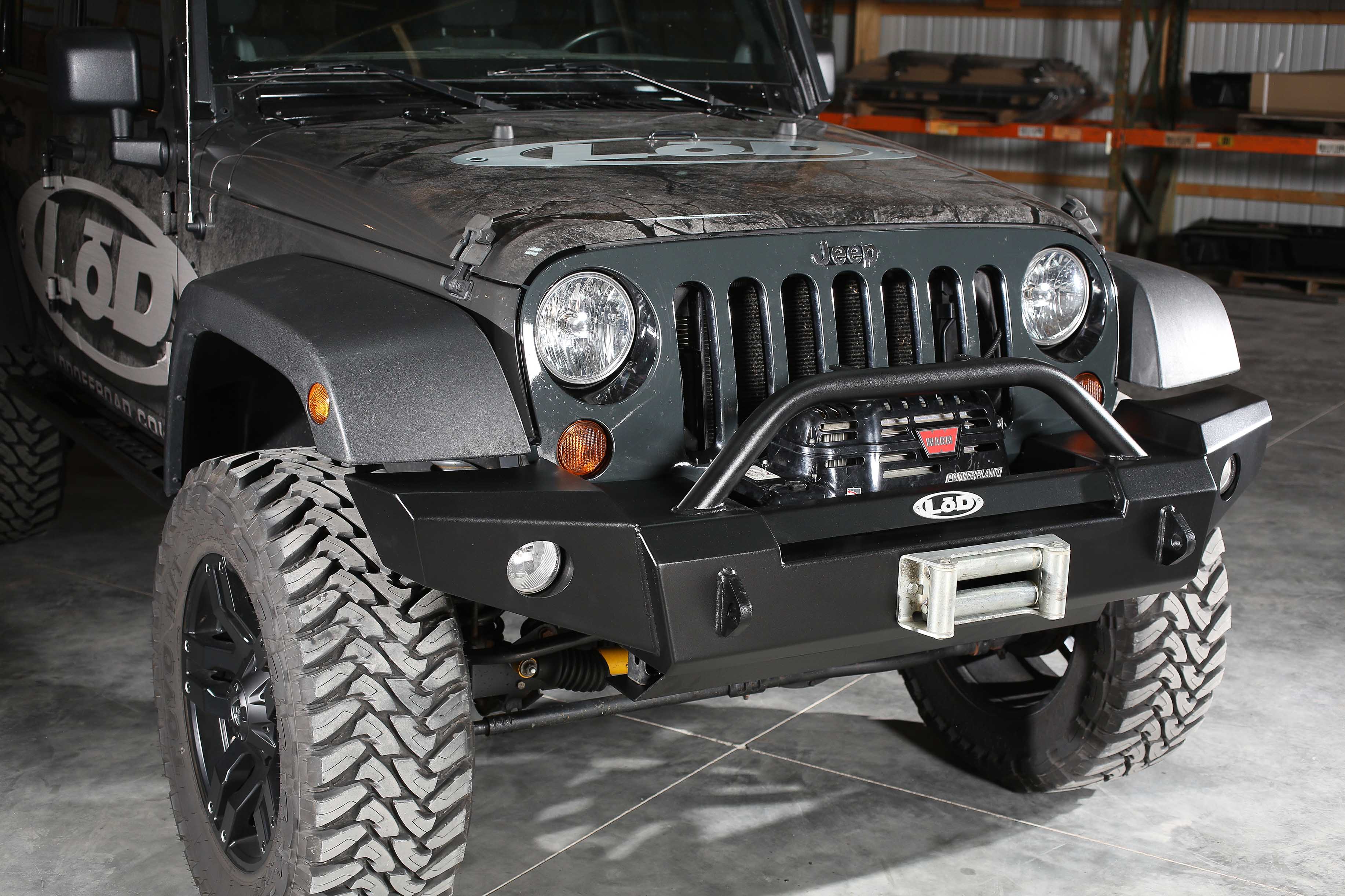 LoD Offroad JFB0753 - JK Signature Series Full FB w/ Bull Bar 2