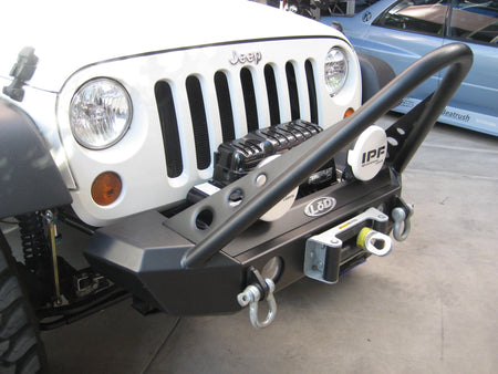 LoD Offroad JFB0761 - JK Signature Series Shorty Front Bumper w / Stinger Guard 1