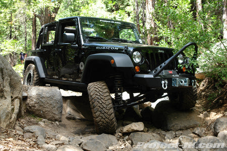 LoD Offroad JFB0761 - JK Signature Series Shorty Front Bumper w / Stinger Guard 2