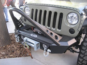 LoD Offroad Body LoD Offroad JFB0761 - JK Signature Series Shorty Front Bumper w / Stinger Guard