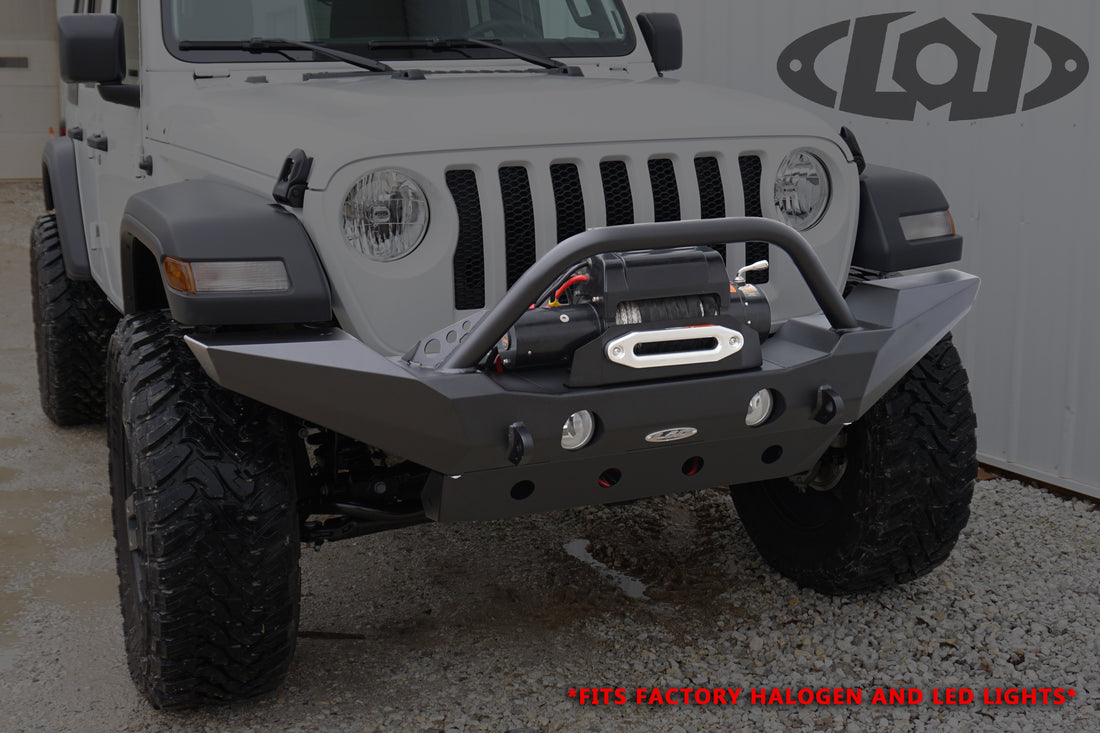 LoD Offroad JFB1823 - JL/JT Dest Full Front Bumper w/ Bull Bar 1