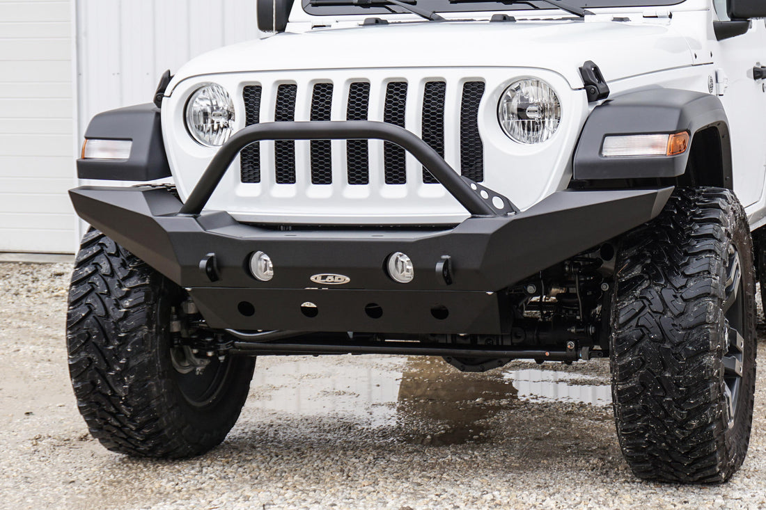 LoD Offroad JFB1823 - JL/JT Dest Full Front Bumper w/ Bull Bar 2