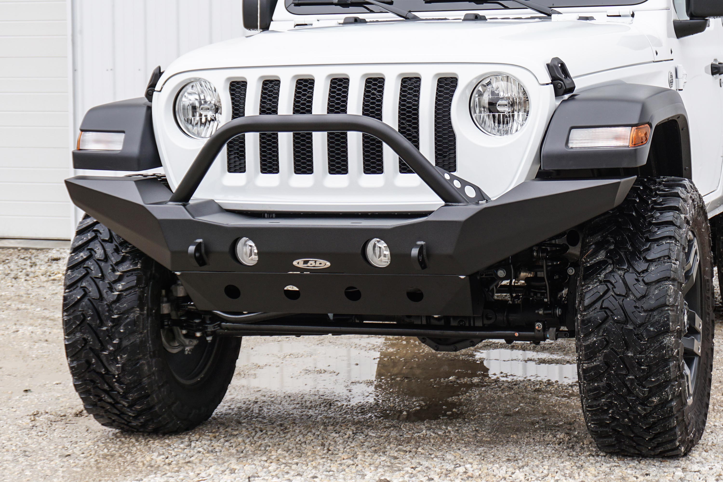 LoD Offroad JFB1823 - JL/JT Dest Full Front Bumper w/ Bull Bar 2