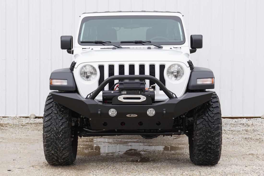 LoD Offroad JFB1823 - JL/JT Dest Full Front Bumper w/ Bull Bar 3