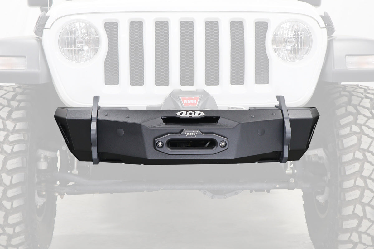 LoD Offroad JFB1883 - Jeep Black Ops Stubby Front Bumper 1