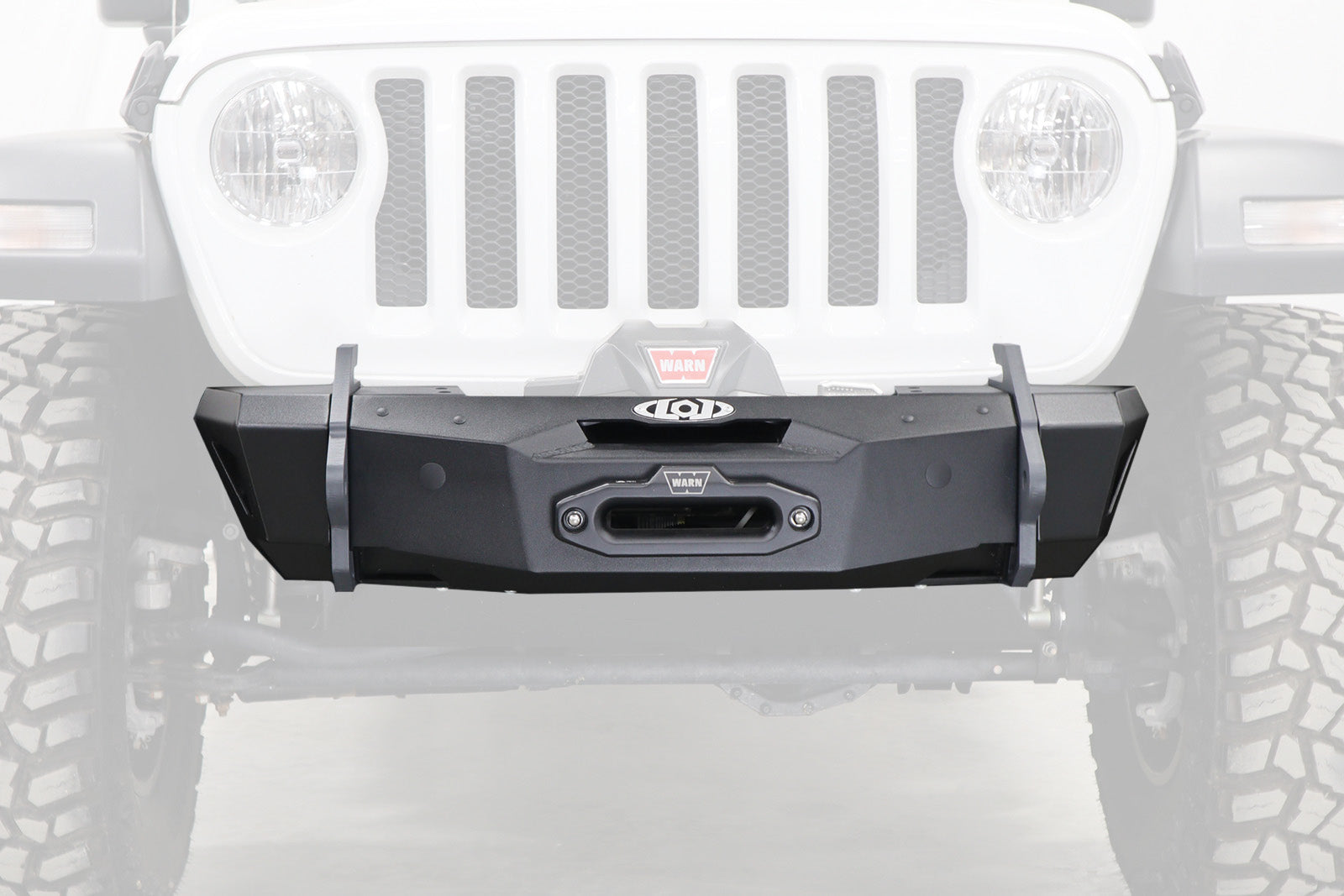 LoD Offroad JFB1883 - Jeep Black Ops Stubby Front Bumper 1