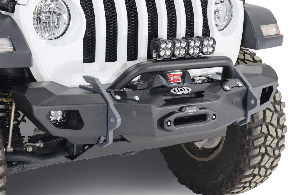 LoD Offroad JFB1885 - Jeep Black Ops Shorty Winch Front Bumper 2