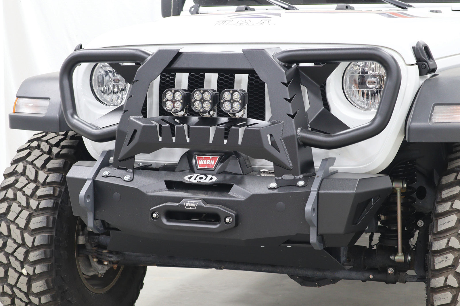 LoD Offroad JFG1881 - Jeep Black Ops Front Full Guard 3