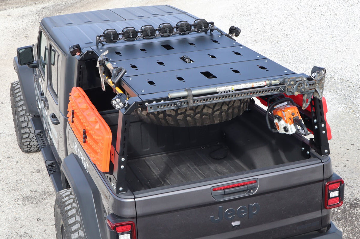 LoD Offroad JFK2021 - Black Ops Bed Rack Floor Kit 3
