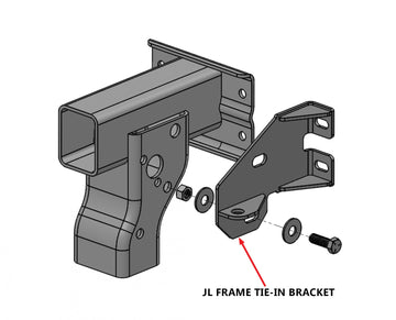 LoD Offroad JFT1801 - JL/JT Frame Tie-in Bracket 1