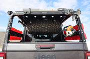 LoD Offroad JHL2021 - Black Ops Bed Rack Hi Lift Mount 3