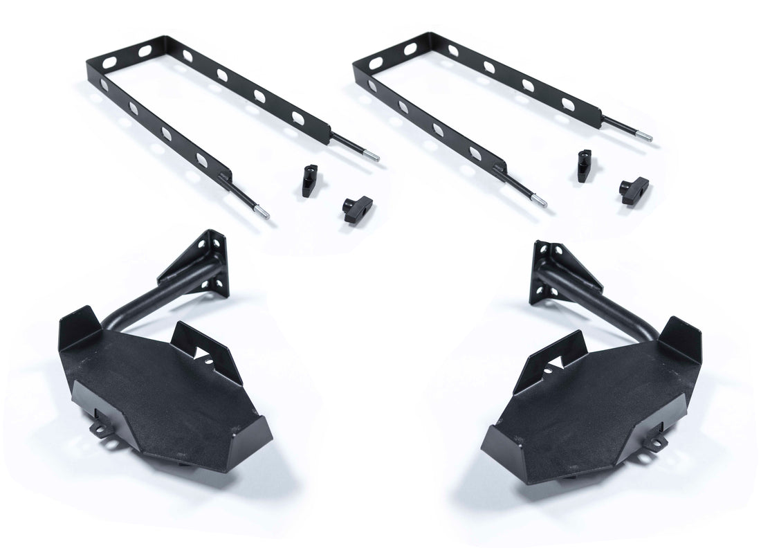 LoD Offroad JJC0721 - Destroyer 5 Gallon Jerry Can Mount (Pair) 3