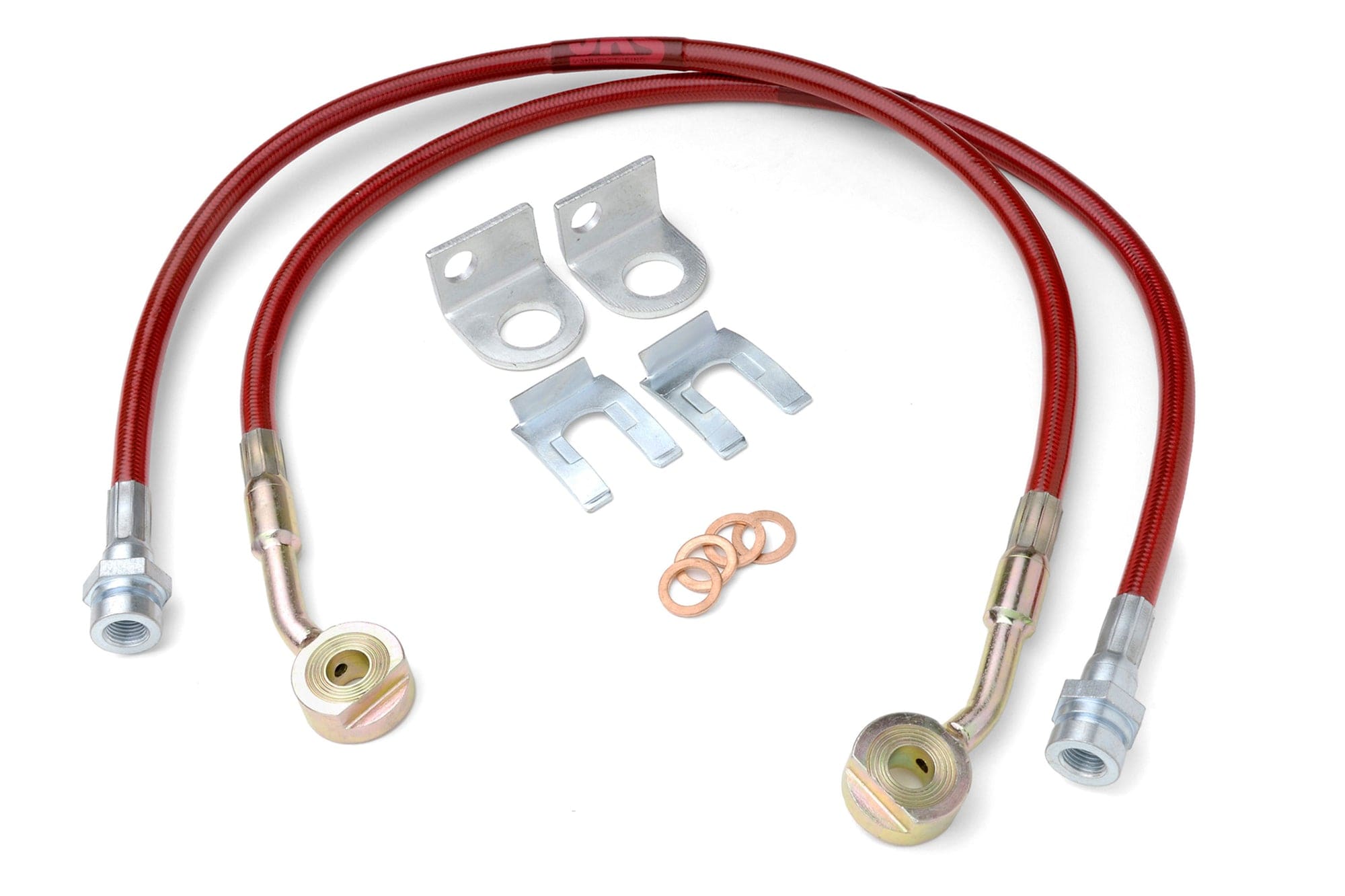 JKS Manufacturing Brake JKS Manufacturing 2292 - Extended Brake Line Kit Front Wrangler TJ and LJ Grand Cherokee ZJ JKS Manufacturing