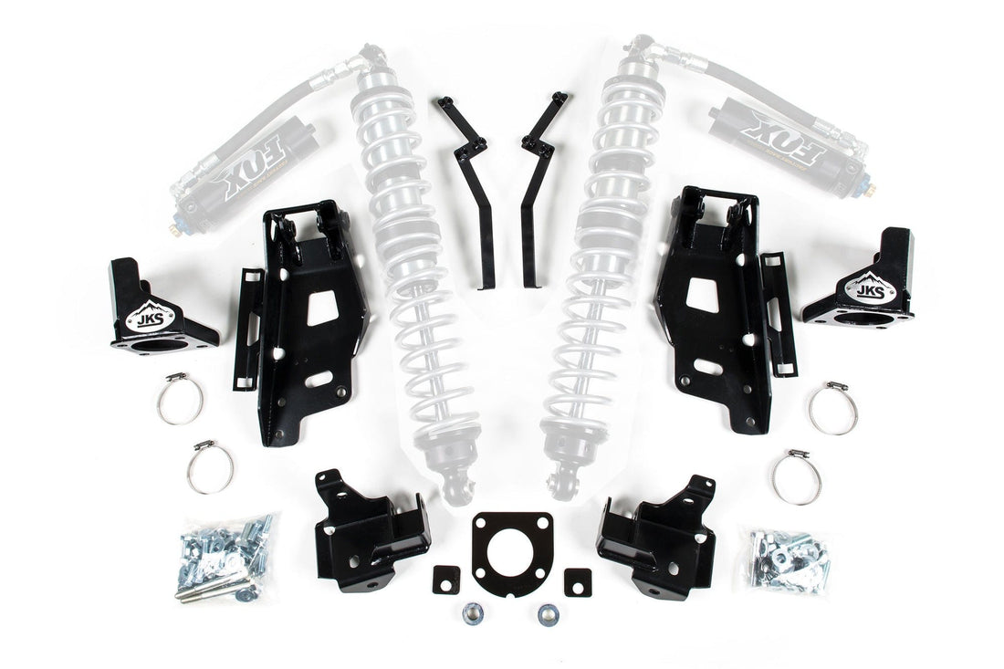 JKS Manufacturing Suspension JKS Manufacturing 2510 - Coilover Mounting Kit Front 2007-2018 Jeep Wrangler JK JKS Manufacturing