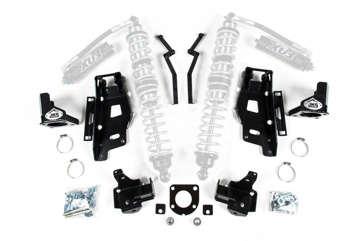 JKS Manufacturing Suspension JKS Manufacturing 2510 - Coilover Mounting Kit Front 2007-2018 Jeep Wrangler JK JKS Manufacturing