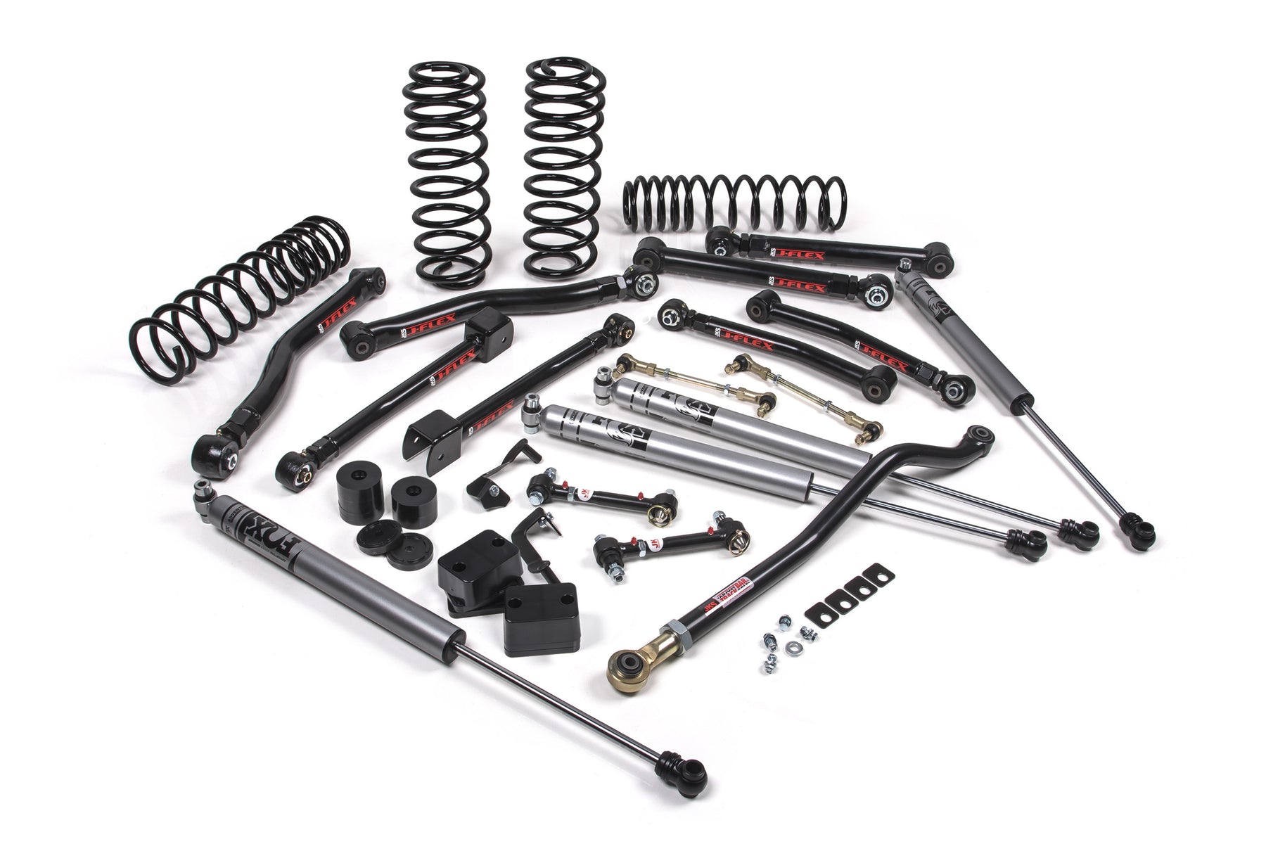 JKS Manufacturing JSPEC161KFA - 2018-2024 Jeep Wrangler JL J-Krawl 3.5 Inch 4 Door w/Fox Adventure Series Shocks Diesel JSPEC